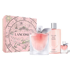 Lancôme La Vie Est Belle gift set box front, ideal gift.