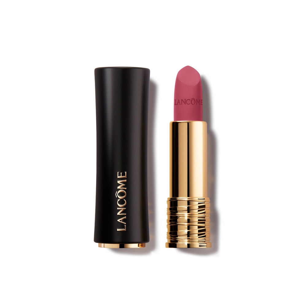 Lancôme L’Absolu Rouge Drama Matte bullet enables precise lip lining for a clean edge