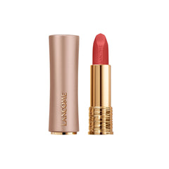 Lancôme L'Absolu Rouge Intimatte bullet closeup for precise, buildable lip color.