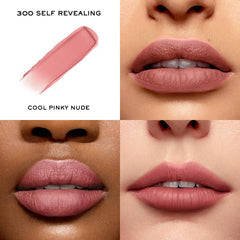 Lancôme L'Absolu Rouge Intimatte soft matte finish in one swipe.