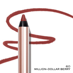 Lancôme Lip Idôle Lip Shaper Million-Dollar Berry wear test hints at up to 8 hours wear.