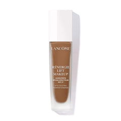 Lancome Renergie Lift Foundation bottle with pump delivers smooth, radiant medium coverage.