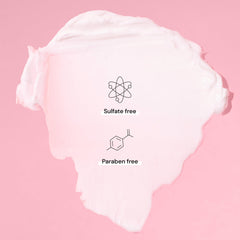 Packaging box of Rehab Hydrating Masque highlighting sulfate-free, color-safe formula.