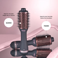 L'ANGE HAIR Le Volume LED indicators for precise heat and airflow control.