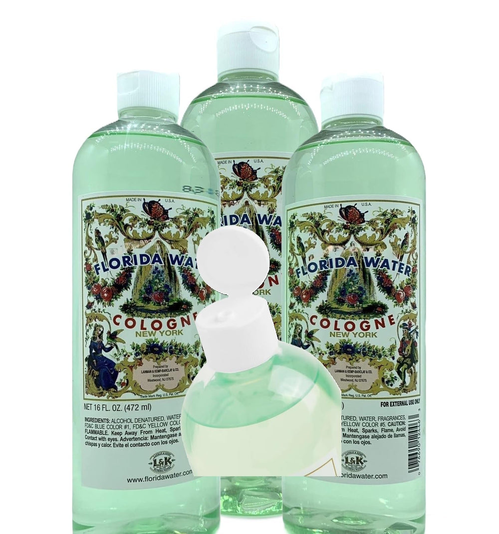 Lanman and Kemp Agua de Florida Splash bottle front view for daily refresh.