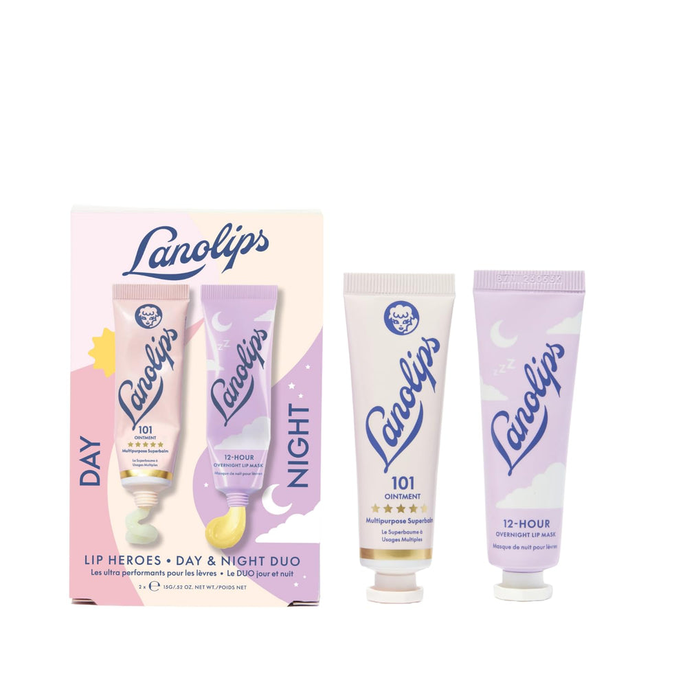 Lanolips 101 ointment jar provides intense hydration for dry lips.