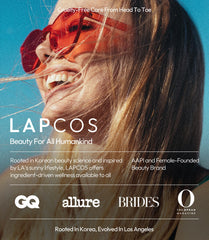 LAPCOS Honey Sheet Mask applied on the face for hydration