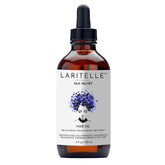 Laritelle organic hair loss prevention bottle highlighting scalp nourishment and potential hair growth support