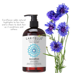 Laritelle rosemary-lavender hydrosols image highlighting soothing scalp balance.