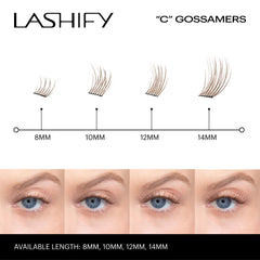 Premium Korean PBT Silk lashes for a soft, natural look from Lashify.