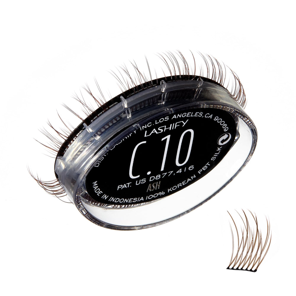 Lashify Curl 10mm Gossamer Ash refill for natural, long-lasting wear