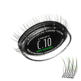 Lashify Curl 10mm Gossamer Ombre Green cartridge offers subtle color lift.