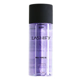 Lashify Magic Purple Oil on face showing hydration for a radiant glow.