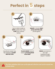 Lashterally ultra-thin lightweight lashes feel featherweight on lids