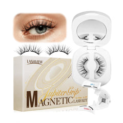 LASHVIEW magnetic eyelashes with a natural look for everyday wear