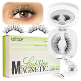 LASHVIEW Upgrade Magnetic Lashes show a natural look with secure magnetic hold.