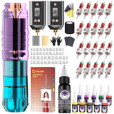 LASTJUDG tattoo pen kit front view showing compact design for beginners.