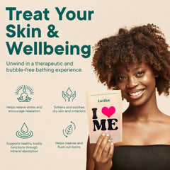 Latika I Heart Me magnesium soak supports gentle recovery after workouts.