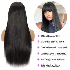 Lativ Brazilian virgin hair wig 16-inch, versatile styling options.