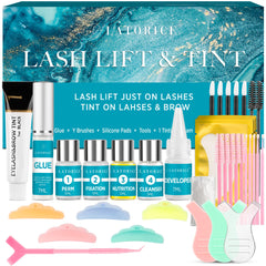 LATORICE lash lift kit packaging hints at salon-quality results at home