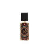 Lattafa Ajwad front bottle view highlighting unisex scent with amber and rose notes.