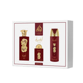 Lattafa Pride Ansaam Gold EDP bottle, unisex scent for daily wear.