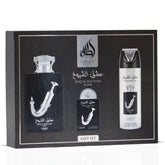 Lattafa Pride Ishq Al Shuyukh Silver 3.4 oz bottle for daily wear and confident presence.