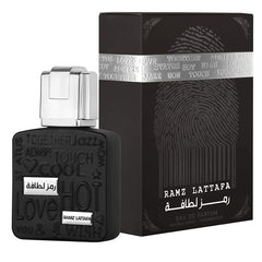 Ramz Lattafa Silver EDP bottle front view for everyday wear