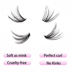 LAUBESS close-up inner-corner lashes for natural-looking inner edge.