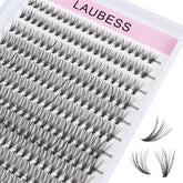 LAUBESS lash clusters weigh almost nothing for comfortable wear.