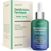 LAUER COSMETIC Centella Ampoule Serum bottle delivering lightweight hydration for sensitive skin.