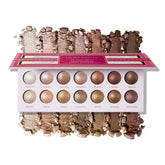 LAURA GELLER NEW YORK Delectables Soho Shimmers palette open shows neutral shades for everyday looks.