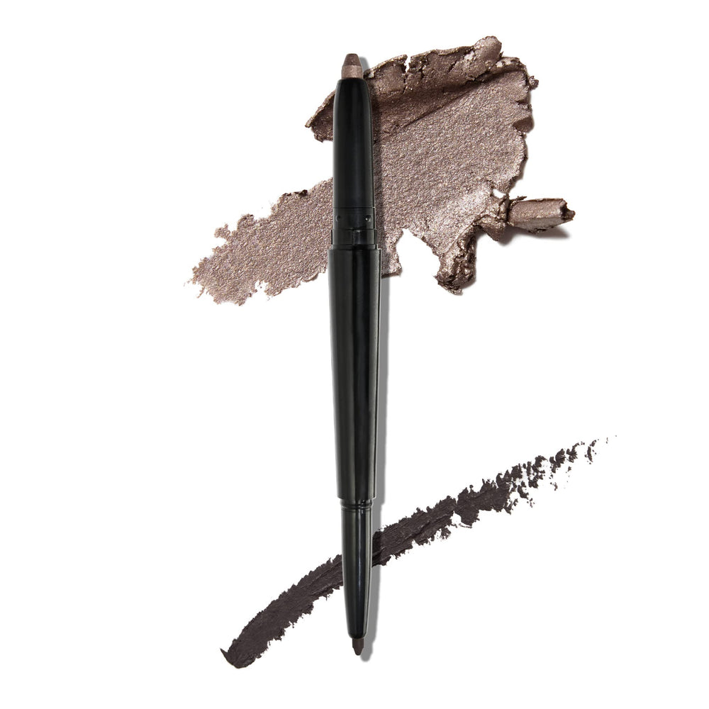 LAURA GELLER NEW YORK Swipe-n-Line dual-ended eyeshadow and eyeliner for a quick smoky look.