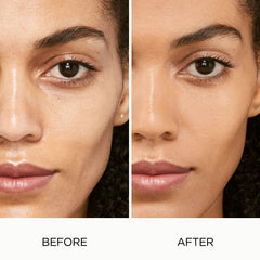 Close-up texture of the foundation for breathable, non-greasy finish.
