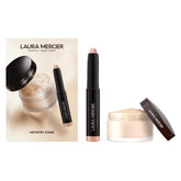 Laura Mercier translucent powder jar close-up showing oil control.