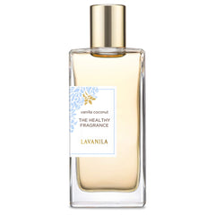 Lavanila Vanilla Coconut perfume bottle close-up showing natural fragrance and design
