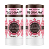 Lavanila Vanilla Grapefruit deodorant front-pack highlights vegan formula for everyday freshness.