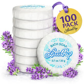 LavaPop iris-violet-amber soap bar close-up for premium hotel bathrooms