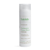 Lavido Intimately Yours Wash bottle showing a gentle, pH-balanced cleansing routine