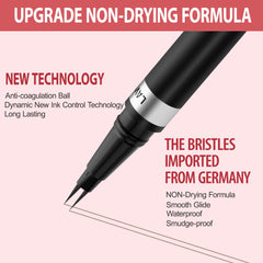 LAVONE dual-ended eyebrow brush for blending and shaping.