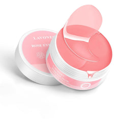 LAVONE eye mask with rose patches under eye for refreshed under-eye skin