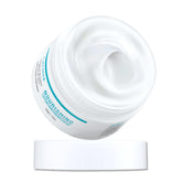 LAVONE Face Moisturizer jar closeup showing hydrated skin for daily use