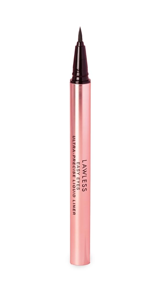 LAWLESS Easy Eyes bottle of Caviar Black shows rich color for bold definition.