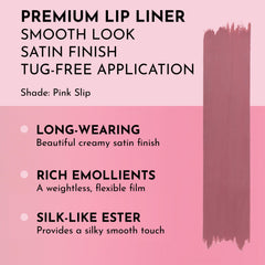 Lawless Definer Liner Pink Slip provides a sharp edge and smooth, comfortable wear.