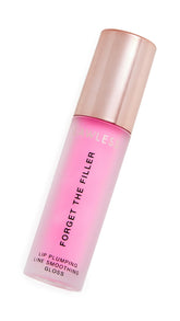 Lawless Forget the Filler Daisy Pink gloss tube delivers glossy shine and hydration.