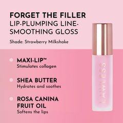 Lawless Forget the Filler gloss wand delivering precise, even coverage