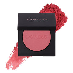 LAWLESS Make Me Blush Dessert Rose swirl creates a natural cheek flush