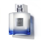 L'Bel Bleu Glacial mint close-up, a refreshing start to the scent