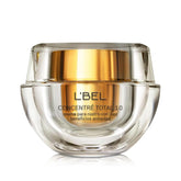 L'Bel Concentré Total anti-wrinkle cream bottle with premium packaging and smooth application.