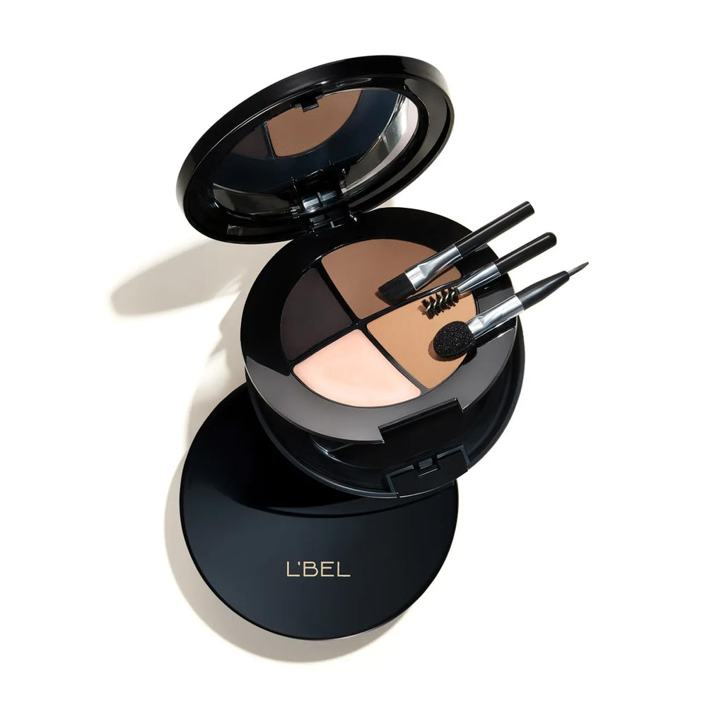 L'Bel Perfecting Kit overview highlighting brows and eyes for a complete, ready-to-use look.